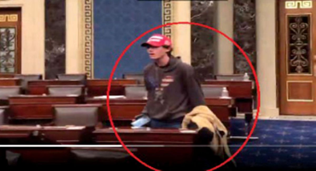 18-year-old Capitol rioter wants to go home to his ‘loving
family’ who drove him to D.C. 1 18-year-old Capitol rioter wants to go home to his ‘loving
family’ who drove him to D.C. 1