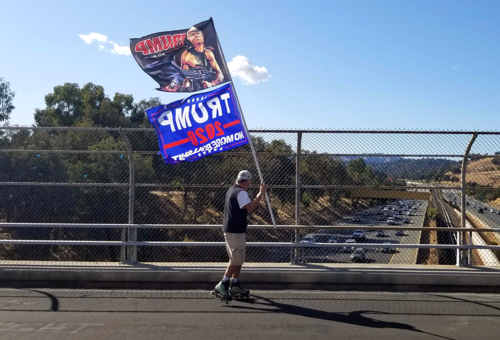 Enough is enough: Lafayette officials want action over Trump
bridge protests 1