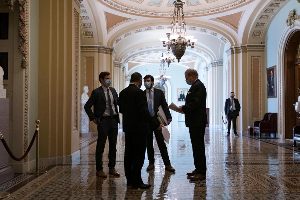Biden, Democrats prevail as Senate OKs $1.9 trillion
COVID-19 relief bill 1