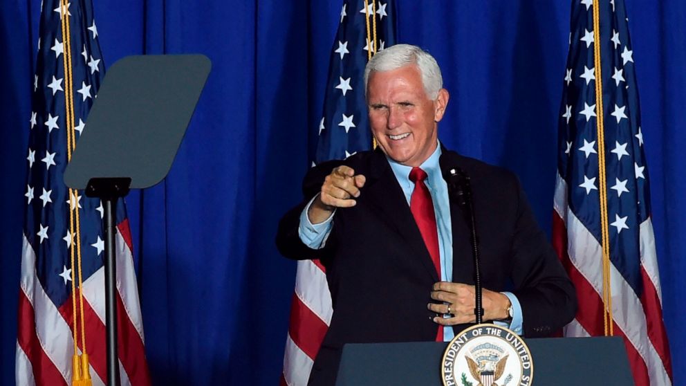 Pence to give speech in SC, his 1st since leaving
office 1