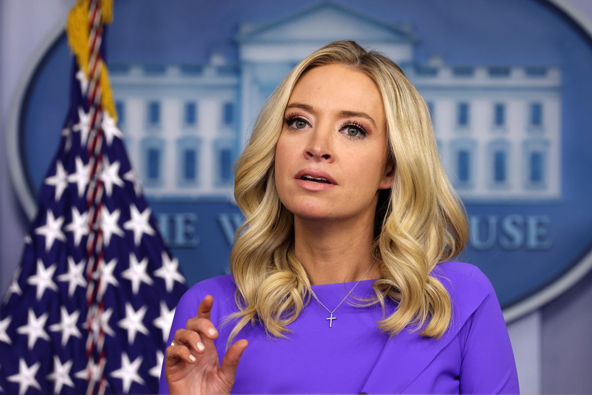 ‘What Christ would want me to do’: Ex-White House
spokeswoman Kayleigh McEnany says her faith moved her to defend
Trump after Capitol riot 1 ‘What Christ would want me to do’: Ex-White House
spokeswoman Kayleigh McEnany says her faith moved her to defend
Trump after Capitol riot 1