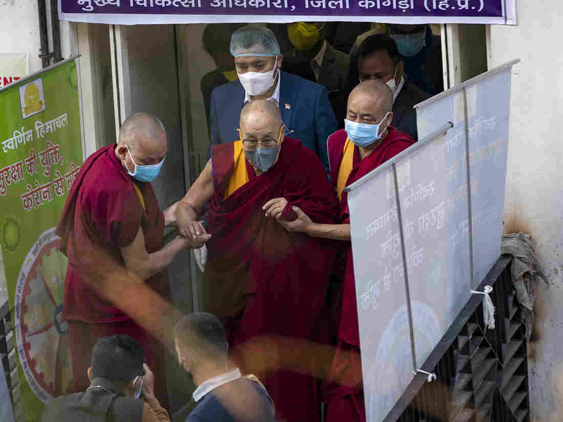 The Dalai Lama Gets A COVID-19 Shot, Urges Others To Get
Vaccinated 1