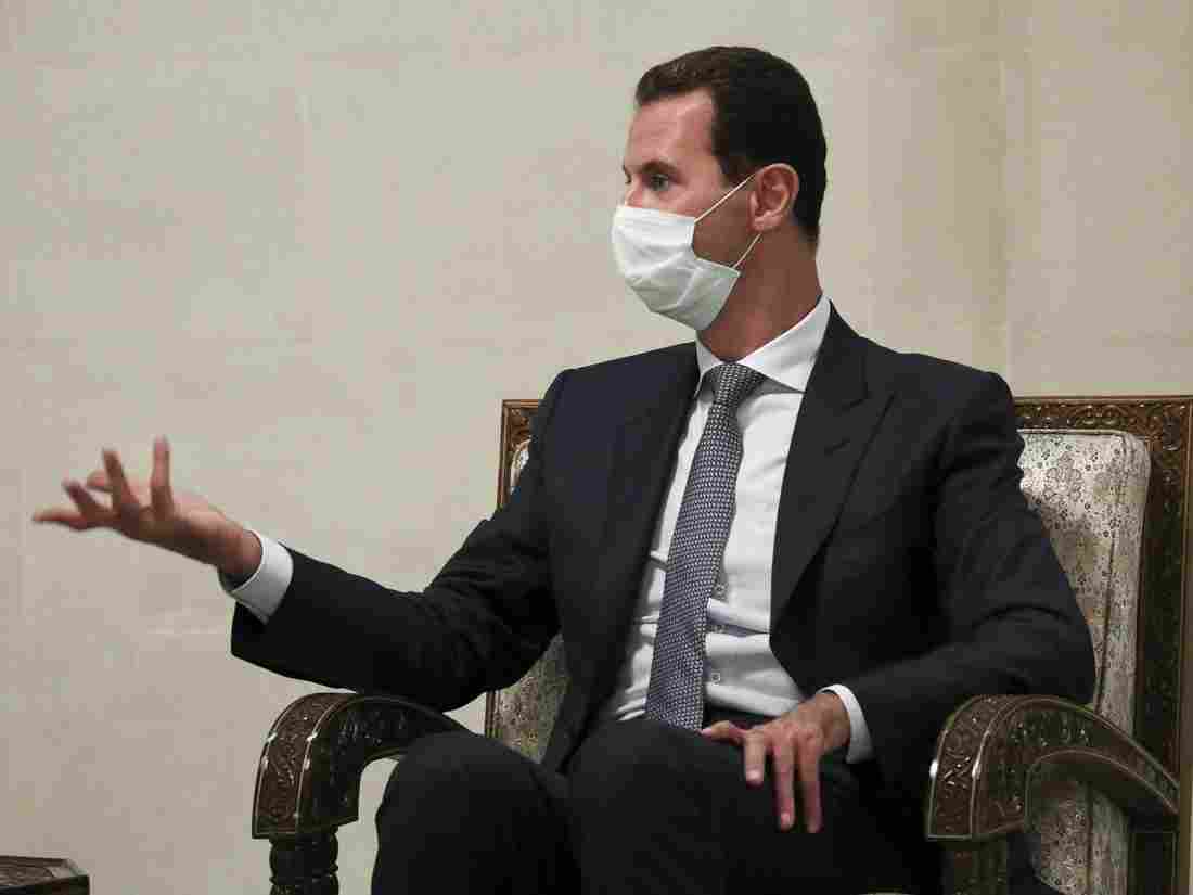 Syria's Bashar Assad And His Wife Test Positive For
Coronavirus 1
