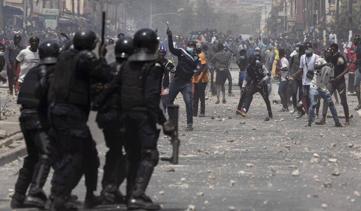 Senegal braces for 3 more days of protests as crisis
deepens 1