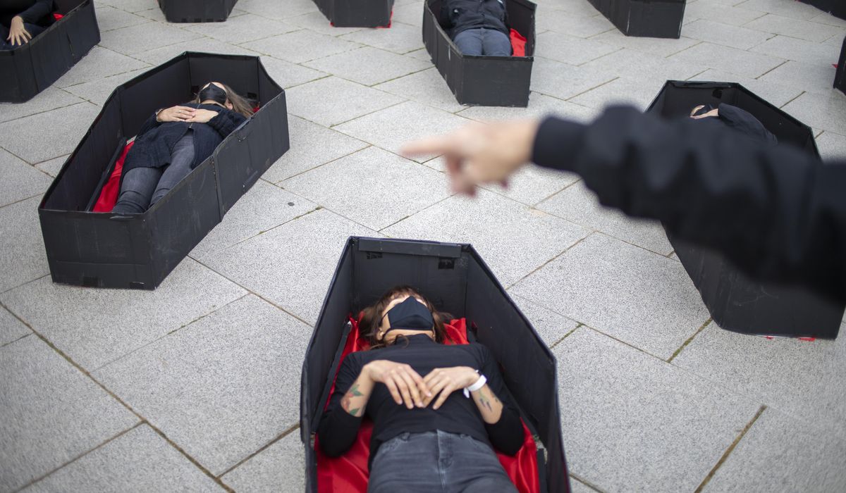 The Latest: Israel in final phase of easing of
lockdown 1