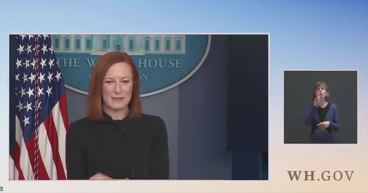 HIDIN’ BIDEN: Psaki Says Biden Still Has No Plans To Hold A
Press Conference While In Office 1