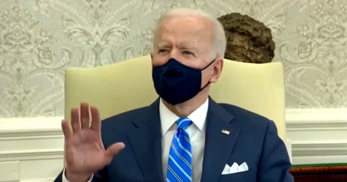 VIDEO: Biden Shuts Down Press Conference After Question
About Excluding Middle Class From $1,400 Stimulus 1
