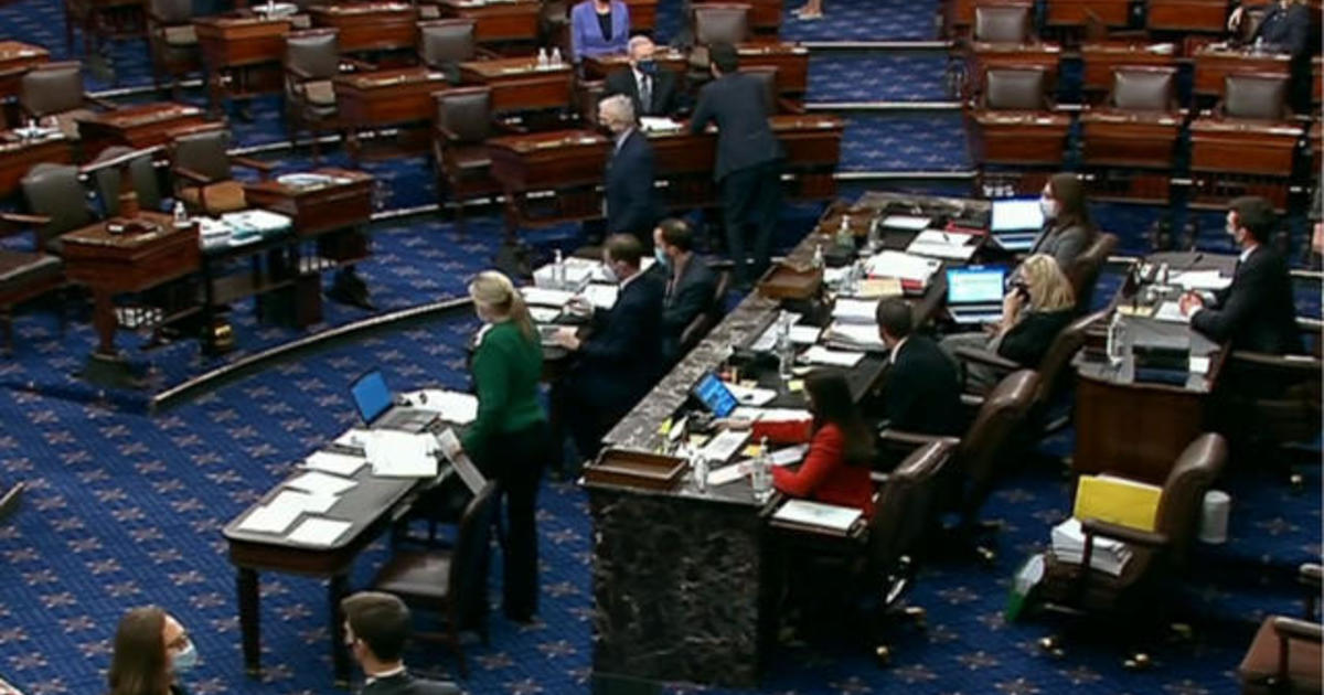 Senators worked throughout night to reach deal in
coronavirus relief package 1