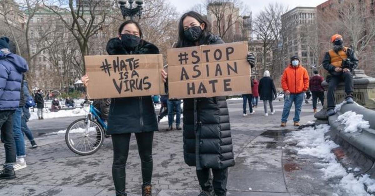 Crimes against Asian Americans continue to rise one year
into COVID-19 pandemic 1
