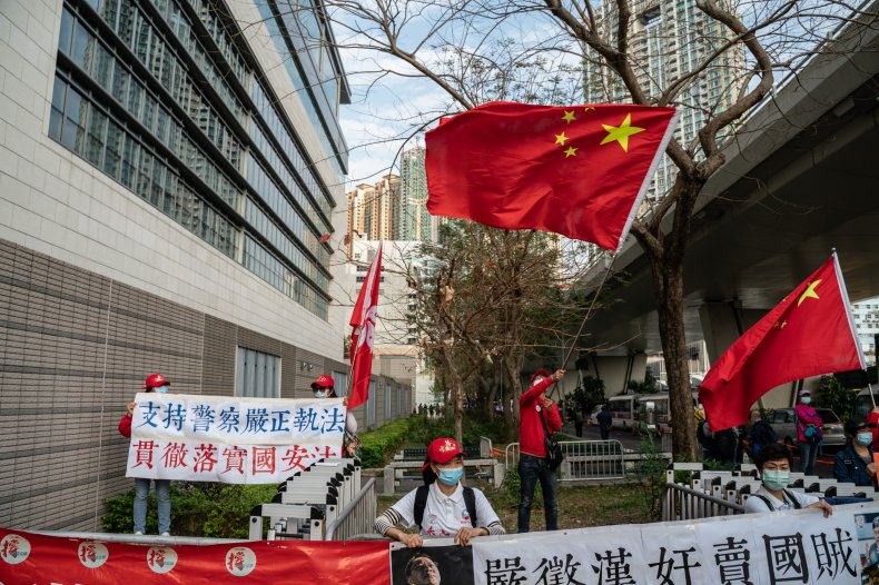 China Defends Legal Push to Ensure Only 'Patriots' Represent
Hong Kong 1
