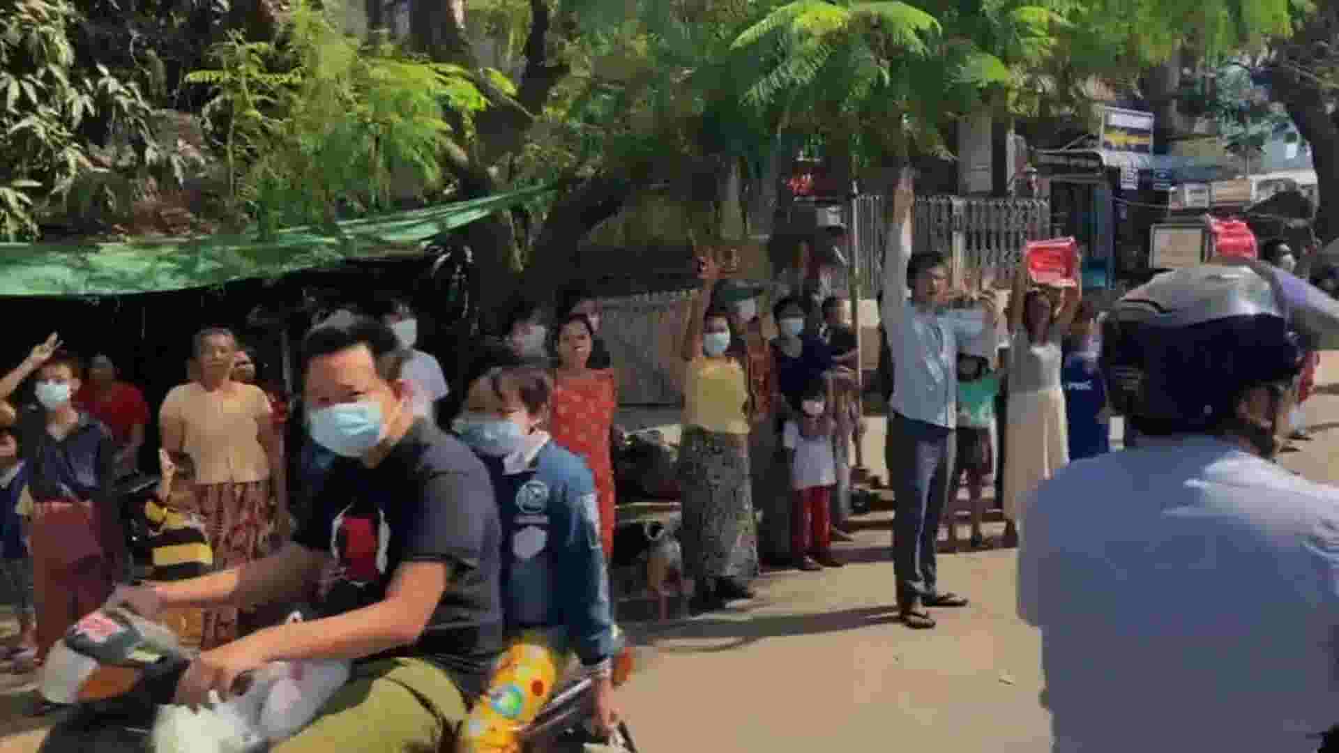 Myanmar protesters defy military coup leaders 1