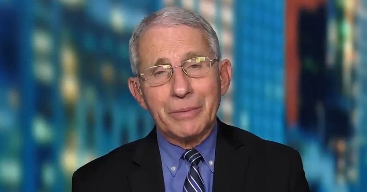 VIDEO: Visibly Shaken Fauci Gets Emotional Over States’
Decision To Reject His Guidelines, End Mask Mandates 1
