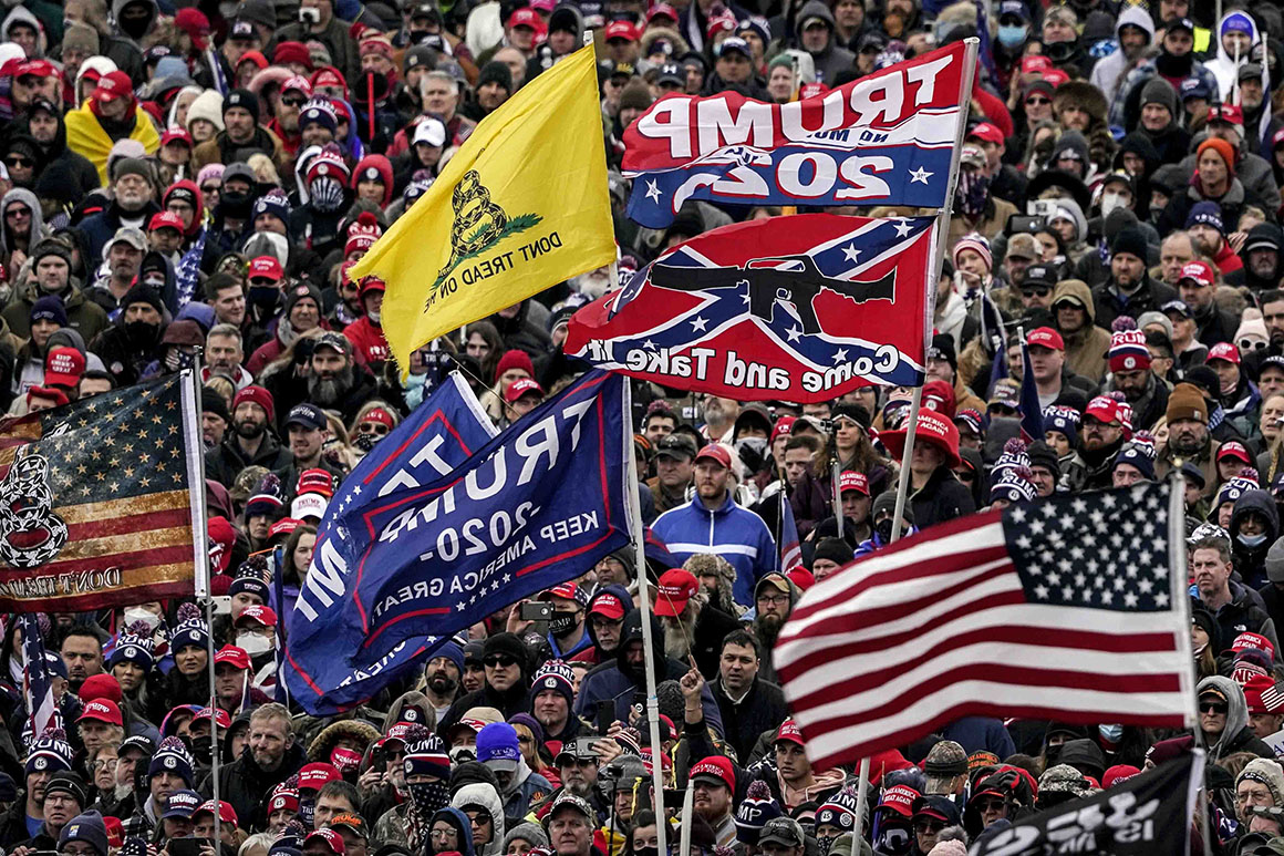 Trump: Rioters in deadly insurrection posed ‘zero
threat’ 1