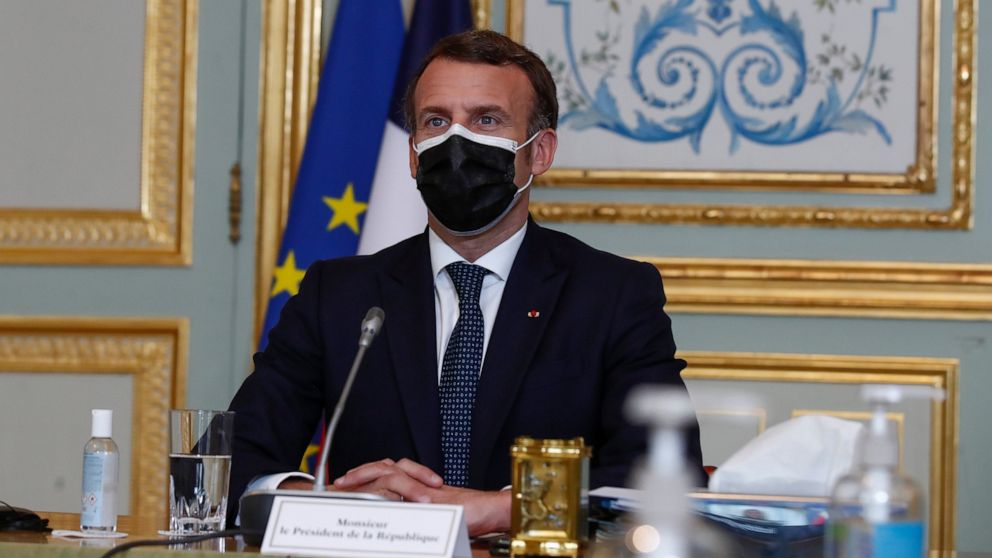 French president: No regrets at refusing new virus
lockdown 1