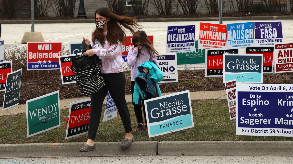 Reopening schools became a rallying cry for parents. Now
it’s a campaign issue in suburban school board races: ‘This is a
lot bigger than COVID’ 1 Reopening schools became a rallying cry for parents. Now
it’s a campaign issue in suburban school board races: ‘This is a
lot bigger than COVID’ 1