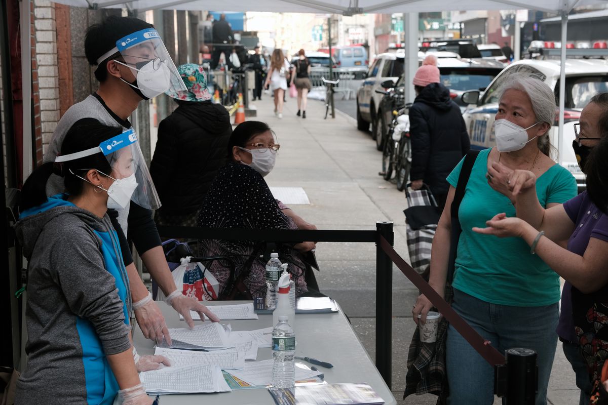 NYC opens more vaccination sites in communities of
color 1 NYC opens more vaccination sites in communities of
color 1