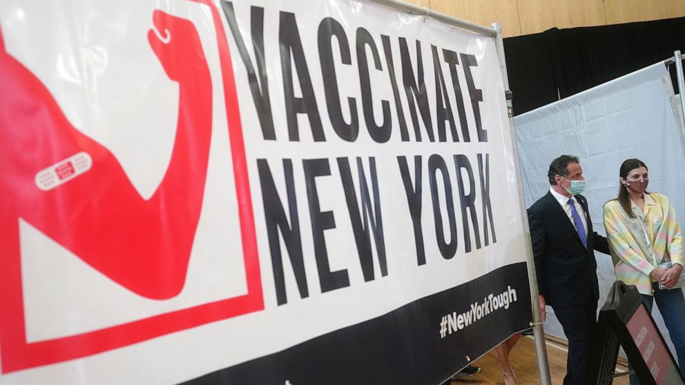 New Yorkers 30 and over can get COVID-19 vaccine
Tuesday 1