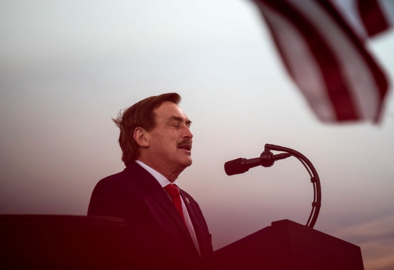 Mike Lindell Says Trump 'Will Be Back in Office in August'
Thanks to His Voter Fraud Lawsuit 1