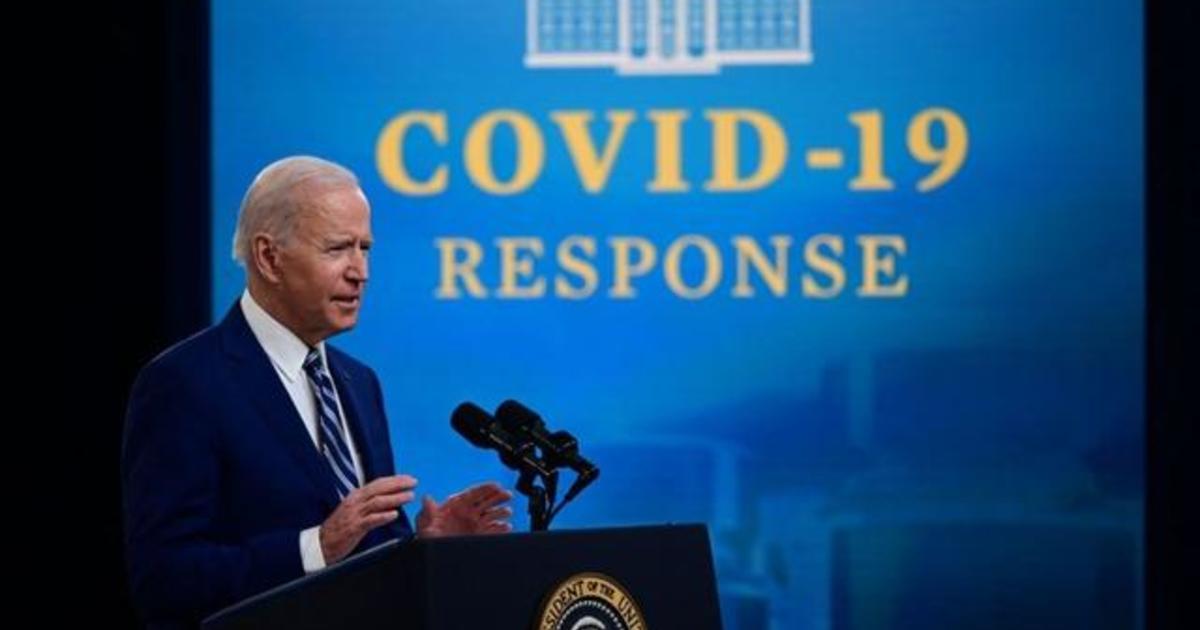 90% of adults will be eligible for COVID-19 vaccines by
April 19 1
