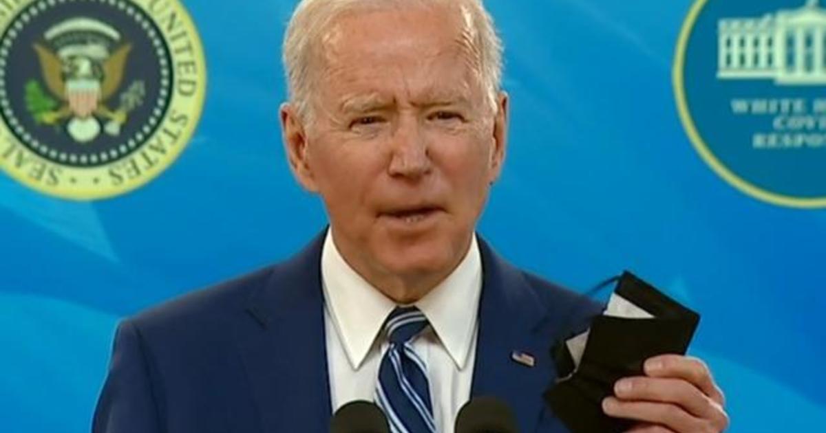 Biden announces 90% of all adults will be eligible for
COVID-19 vaccine by April 19 1