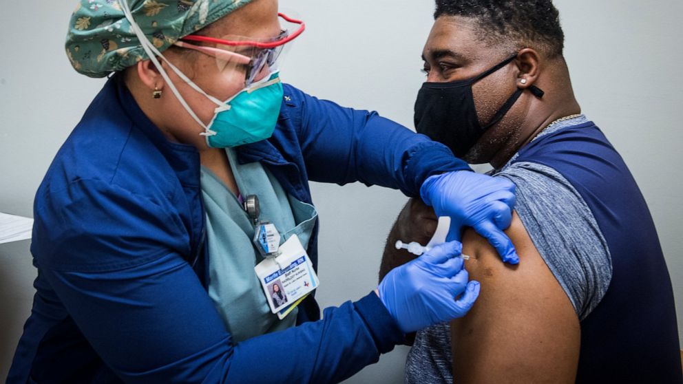 At least 11 more states to open virus vaccines to all
adults 1