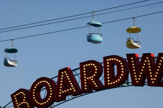 Santa Cruz Beach Boardwalk will reopen rides Thursday — with
reservations recommended 1