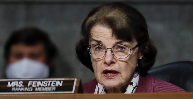 Sen. Feinstein says she will serve out her term in
office 1