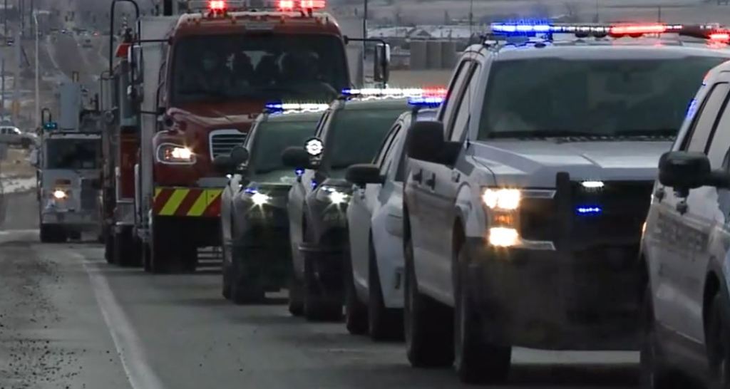 WATCH: Funeral service for Boulder police Officer Eric
Talley 1
