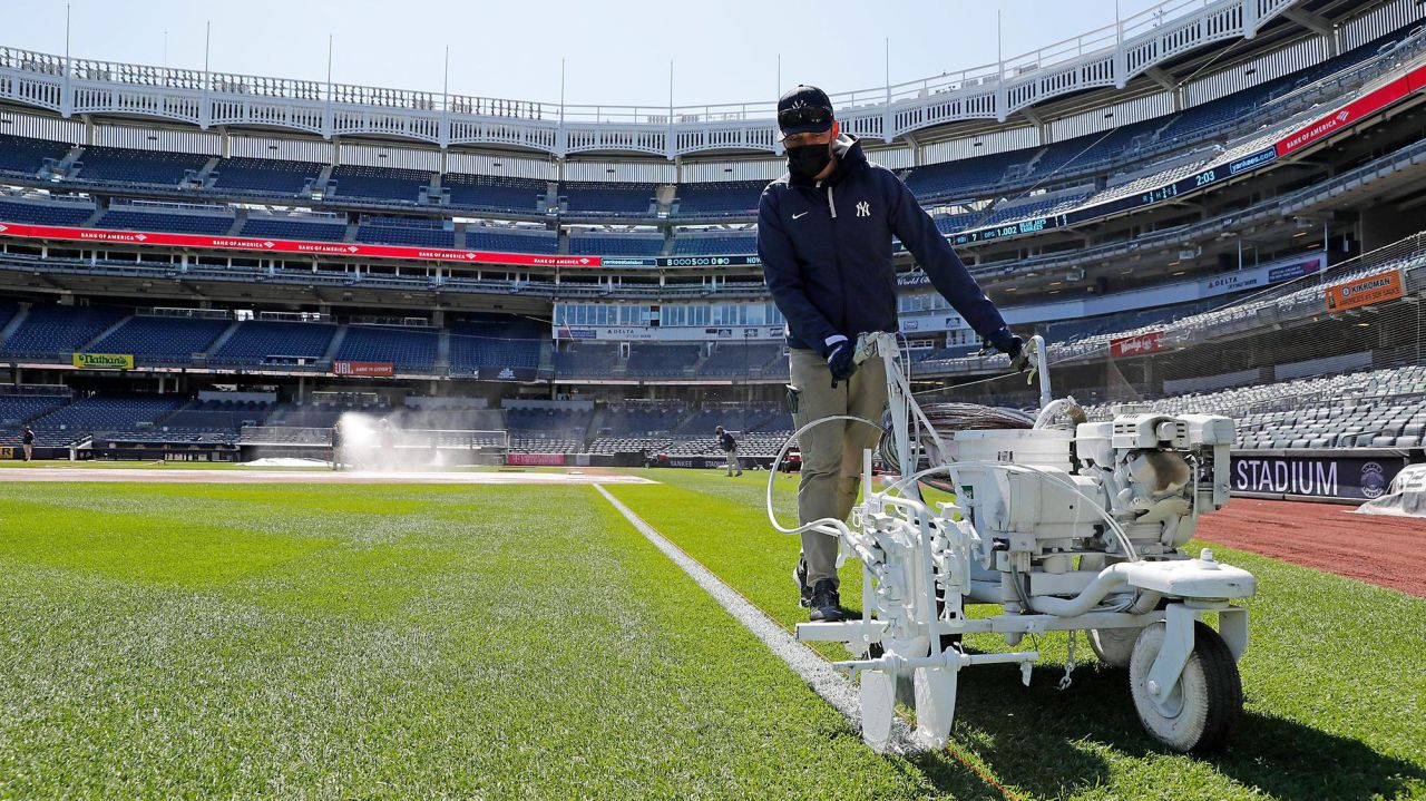 Prepping Yankee Stadium for Opening Day and the return of
fans 1
