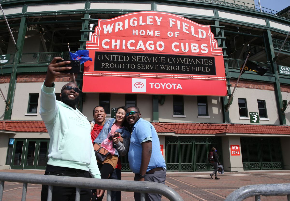 Chicago’s first opening day in two years will see changes
aplenty inside and outside Wrigley Field 1 Chicago’s first opening day in two years will see changes
aplenty inside and outside Wrigley Field 1