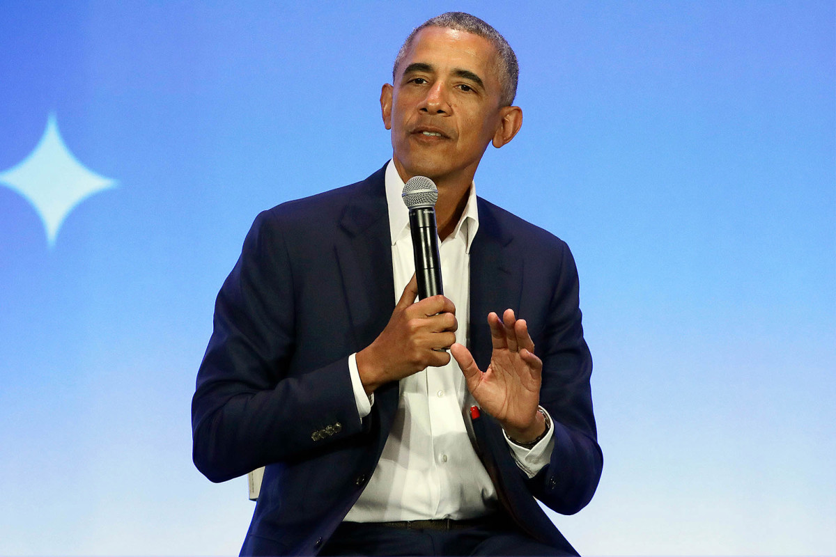Activists protest renaming Chicago school after ‘oppressor’
Barack Obama 1 Activists protest renaming Chicago school after ‘oppressor’
Barack Obama 1