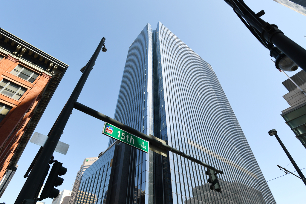 Quiet through COVID-19, Denver’s Block 162 office tower has
inked its first lease and it’s a big one 1