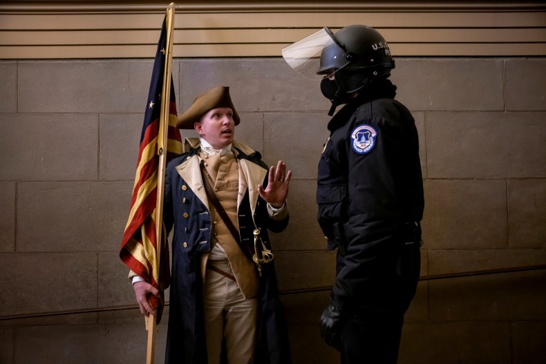 'George Washington' Says if Capitol Rioters Wanted Trouble
There'd Be 'Piles of Bodies' 1