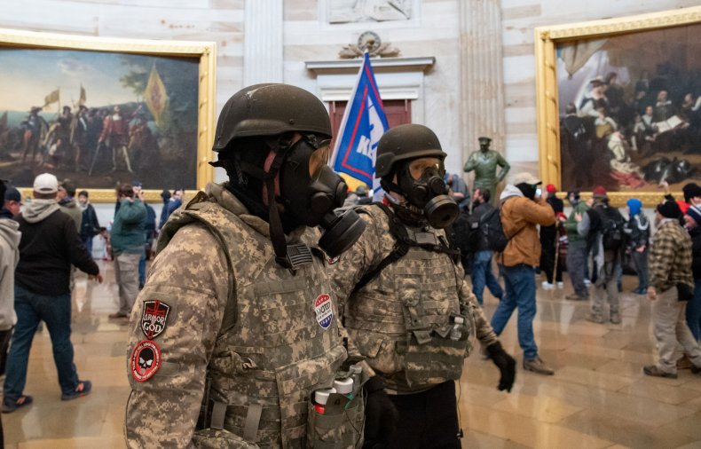 Rep. Ruben Gallego Wants Vets in Capitol Riot to Lose
Benefits as Military Faces Rise in Extremism 1
