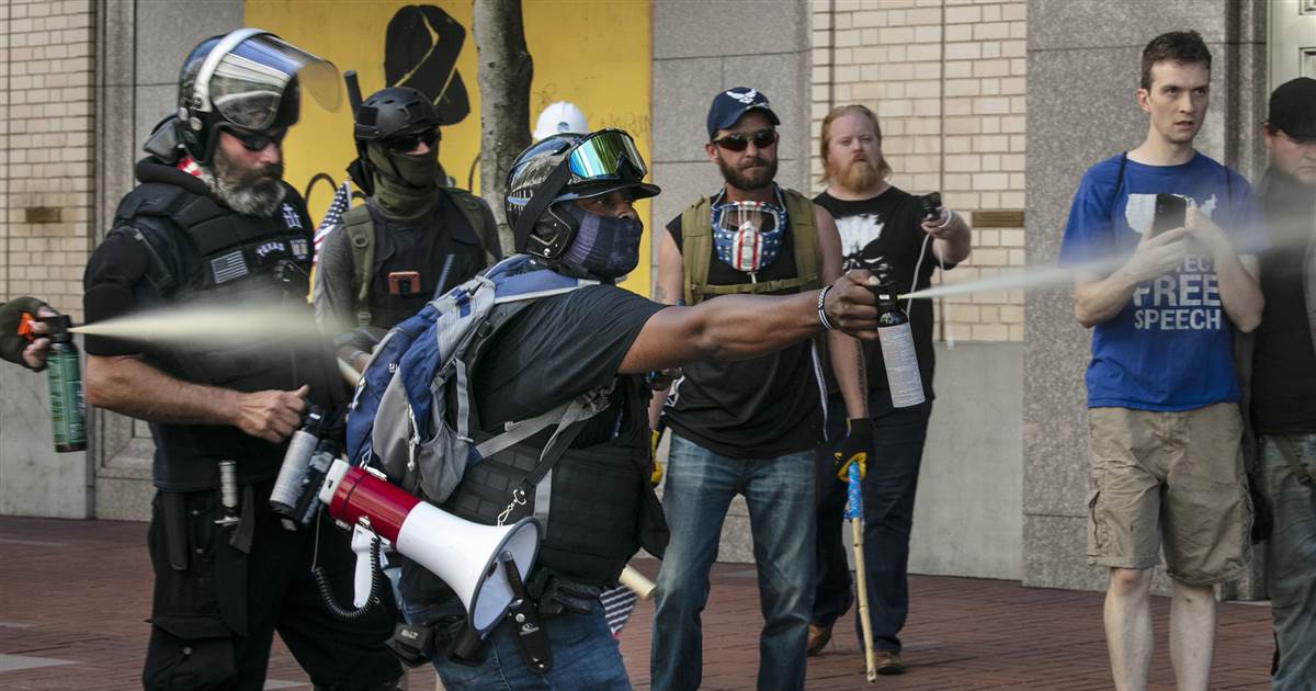 Unbearable pain: How bear spray became a prized weapon for
violent protesters 1