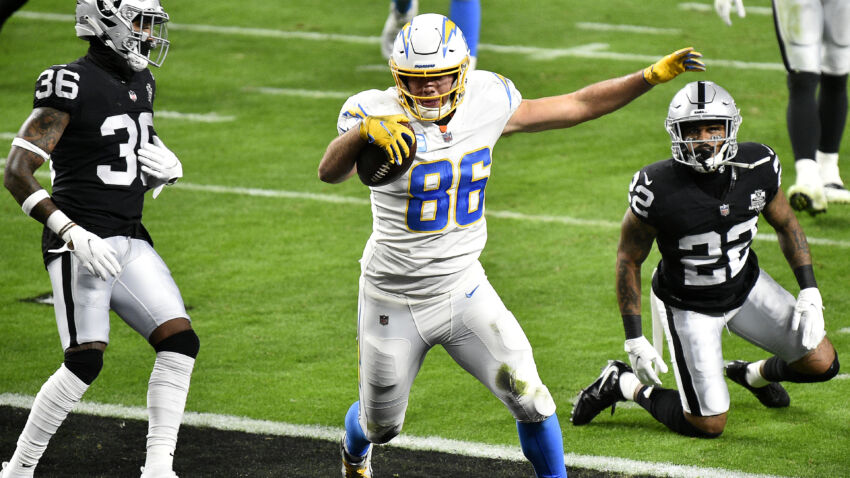 Here's what Hunter Henry said about joining the
Patriots 1