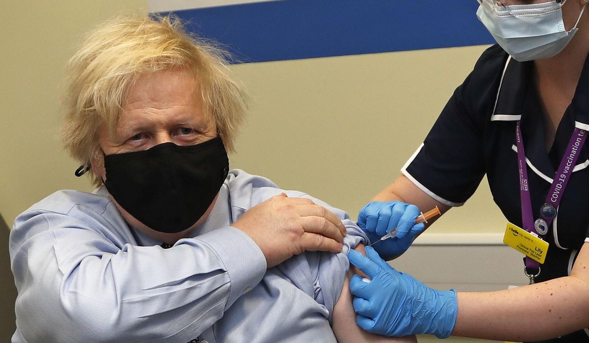 Half of UK adults have gotten one dose of COVID-19
vaccine 1