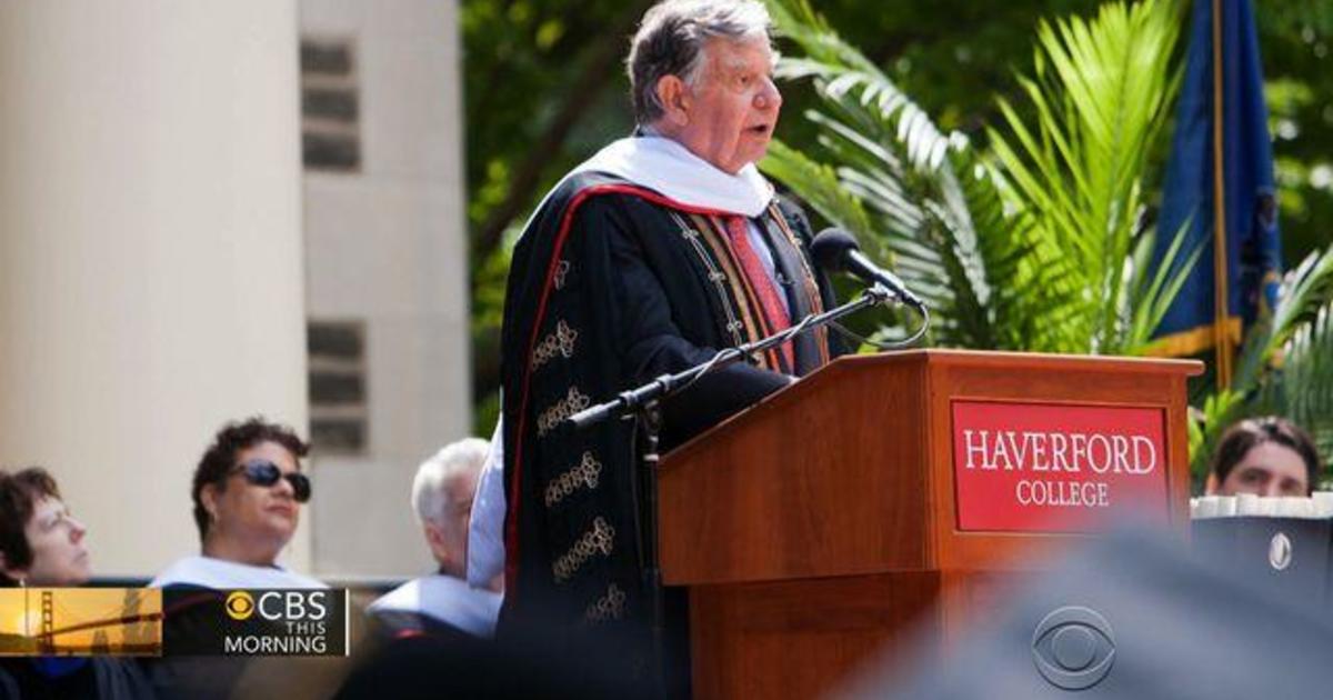Graduation speaker calls out class over protests 1