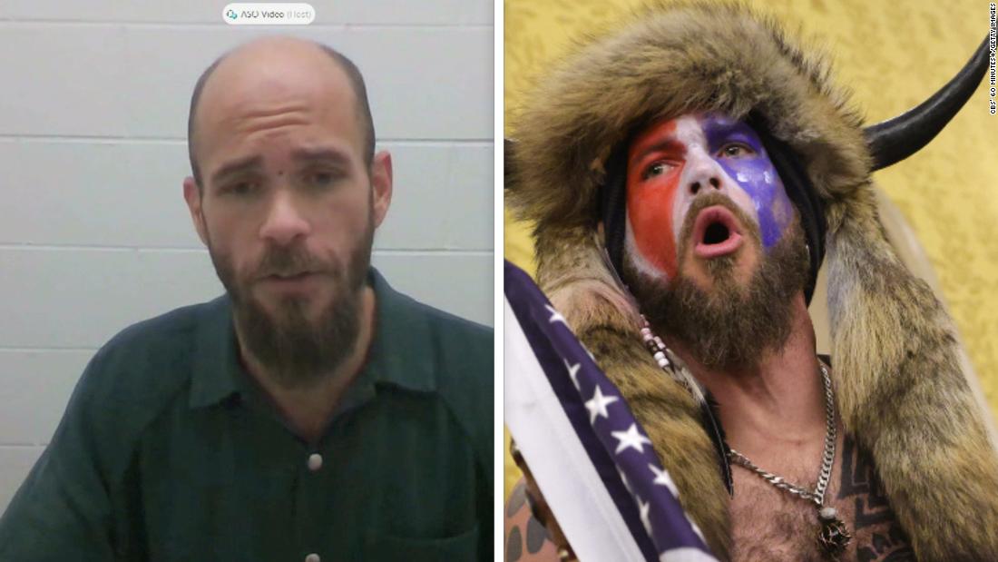 New video of 'QAnon Shaman' at Capitol riot angers
judge 1 New video of 'QAnon Shaman' at Capitol riot angers
judge 1