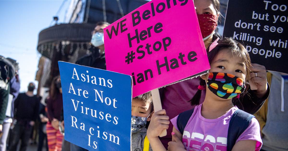 Rallies across U.S. protest anti-Asian hate after deadly spa
shootings 1