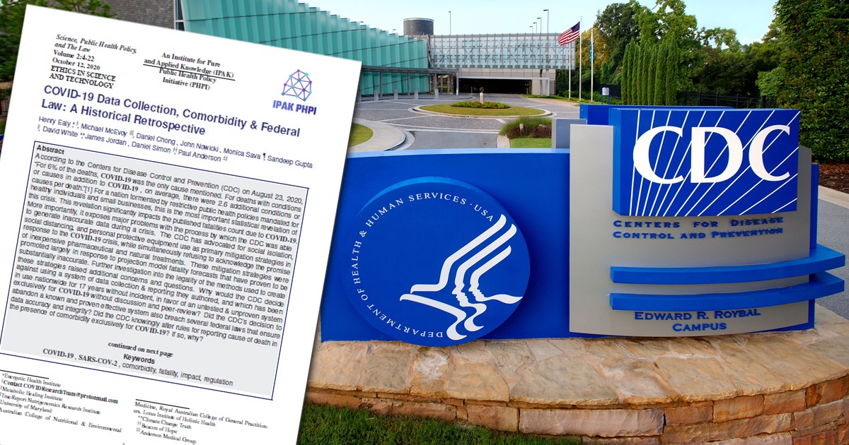 TRUST THE SCIENCE: Peer Reviewed Study Suggests CDC Inflated
COVID-19 Fatalities 1