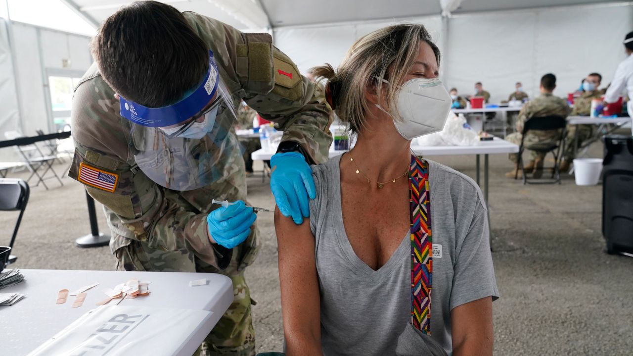 A rapid COVID-19 vaccine rollout backfired in some U.S.
states 1