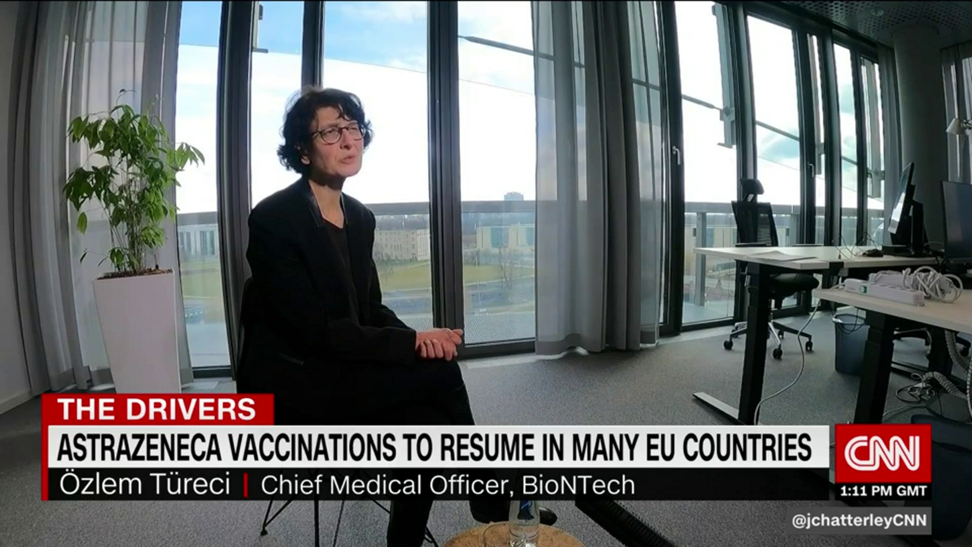BioNTech 'turning every stone' to scale up Covid-19 vaccine
production, co-founder says 1