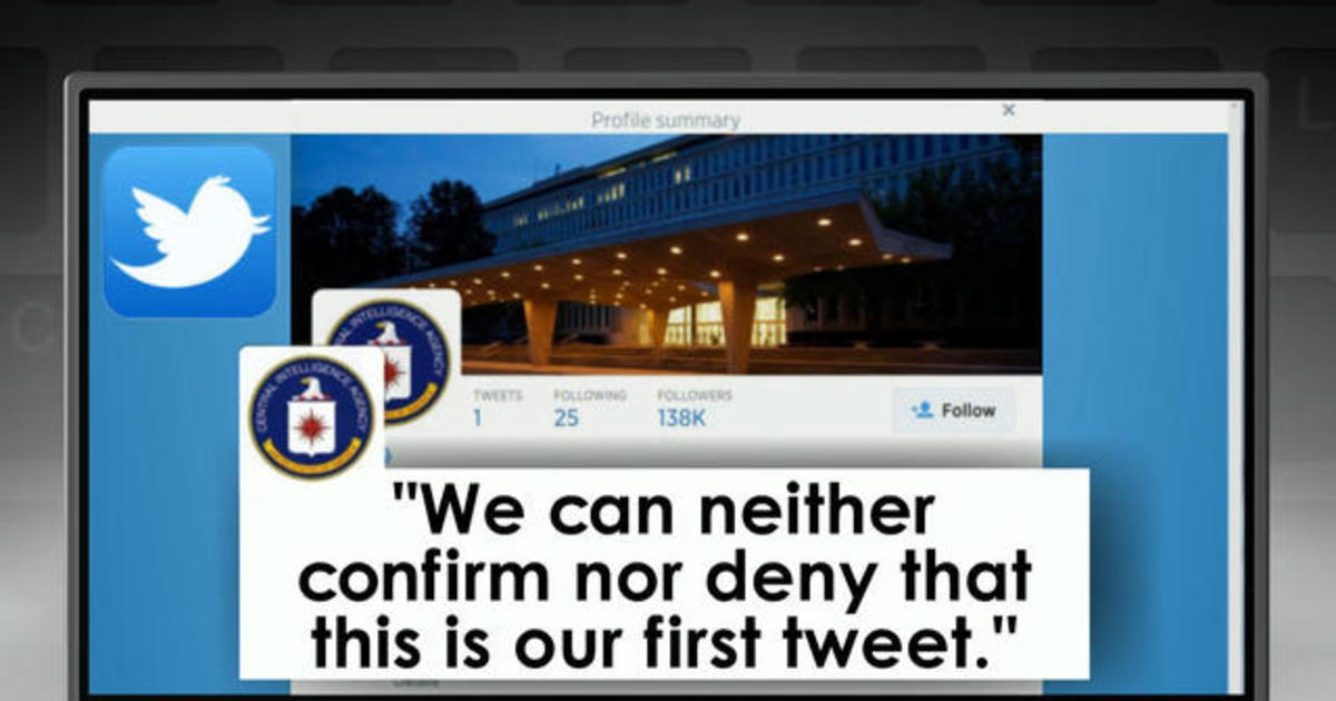 CIA opens Twitter account 1