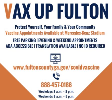 Thousands of slots available for COVID-19 vaccination at
Mercedes-Benz Stadium 1