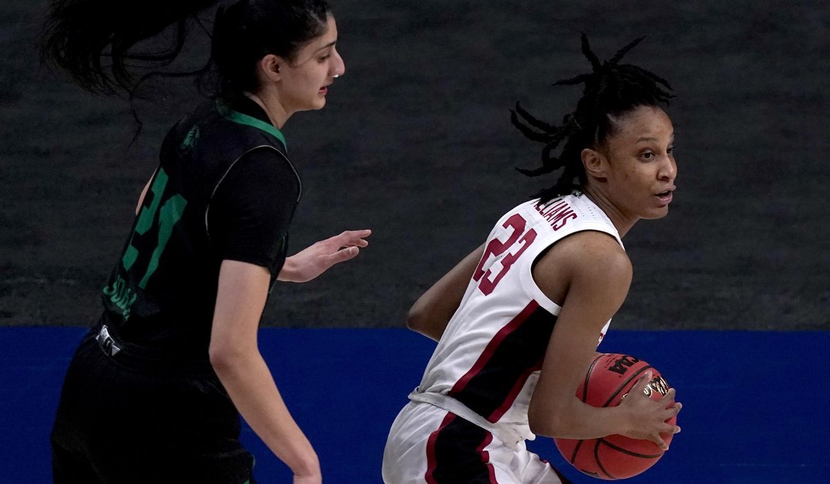 Kiana Williams sets Stanford 3s record in NCAA opening
win 1