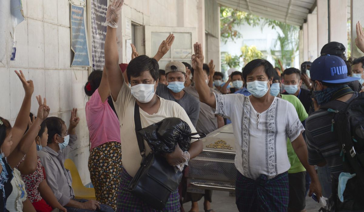 Myanmar protesters don't relent in face of deadly
crackdown 1