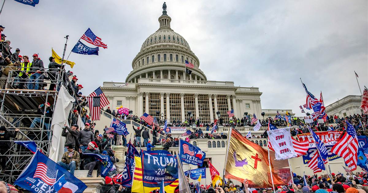 First, they answered Trump's call to open their wallets.
Then, they stormed the Capitol. 1
