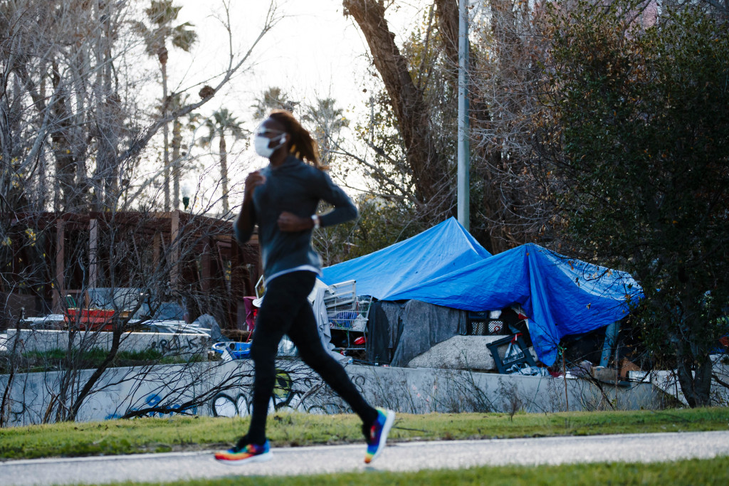 San Jose to resume clearing homeless camps, with special
focus near schools 1
