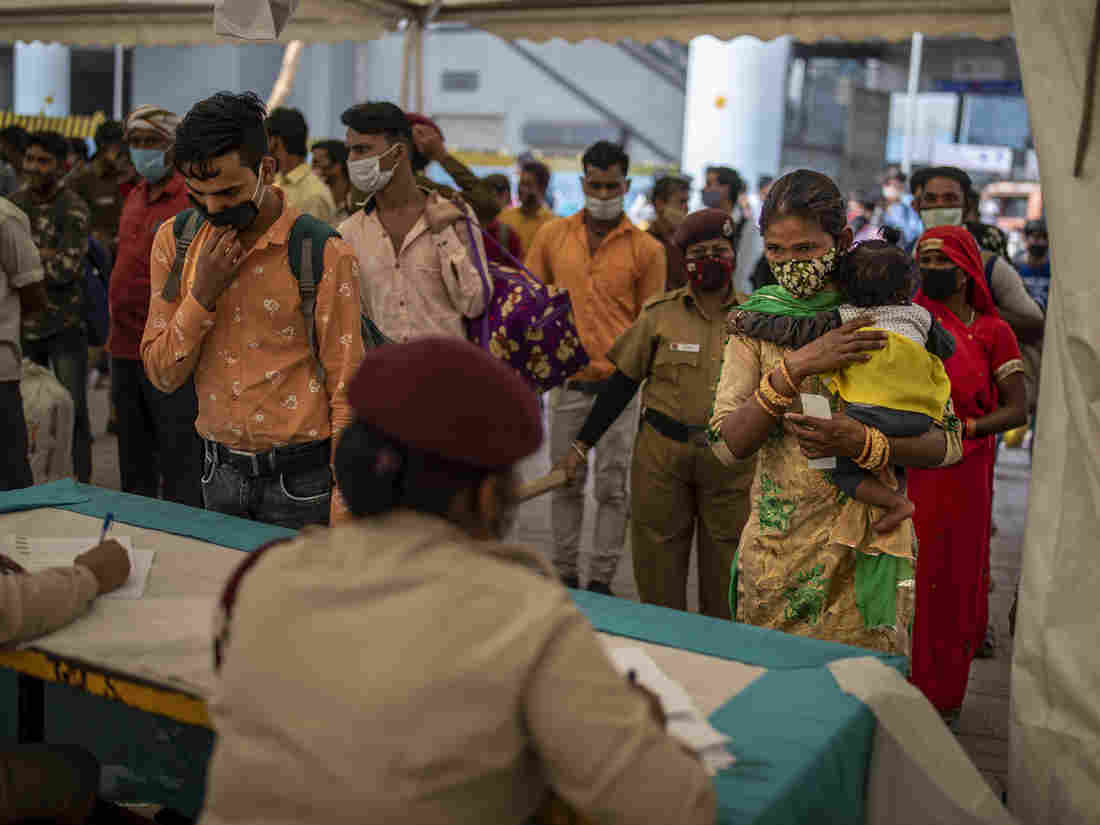 India Sees Spike In Confirmed Coronavirus Cases — And
Variants 1